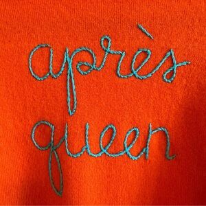 Lingua Franca Après Queen Sweater, size S